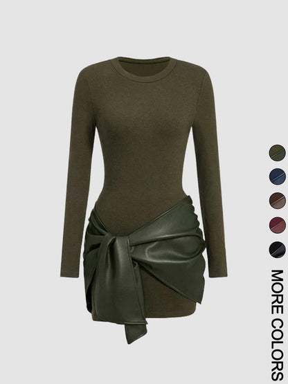 Patchwork Knot Side Dress
