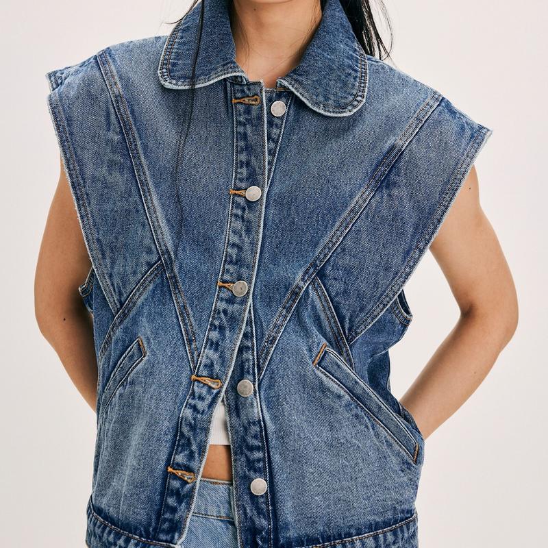 Mila Denim Vest
