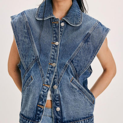 Mila Denim Vest