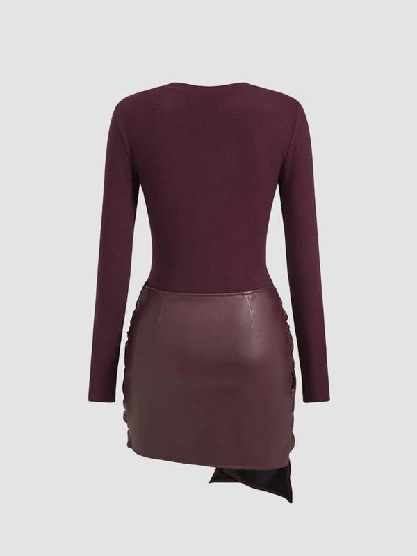 Patchwork Knot Side Dress