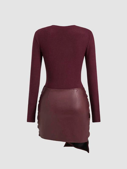 Patchwork Knot Side Dress