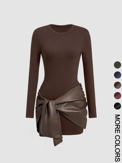 Patchwork Knot Side Dress