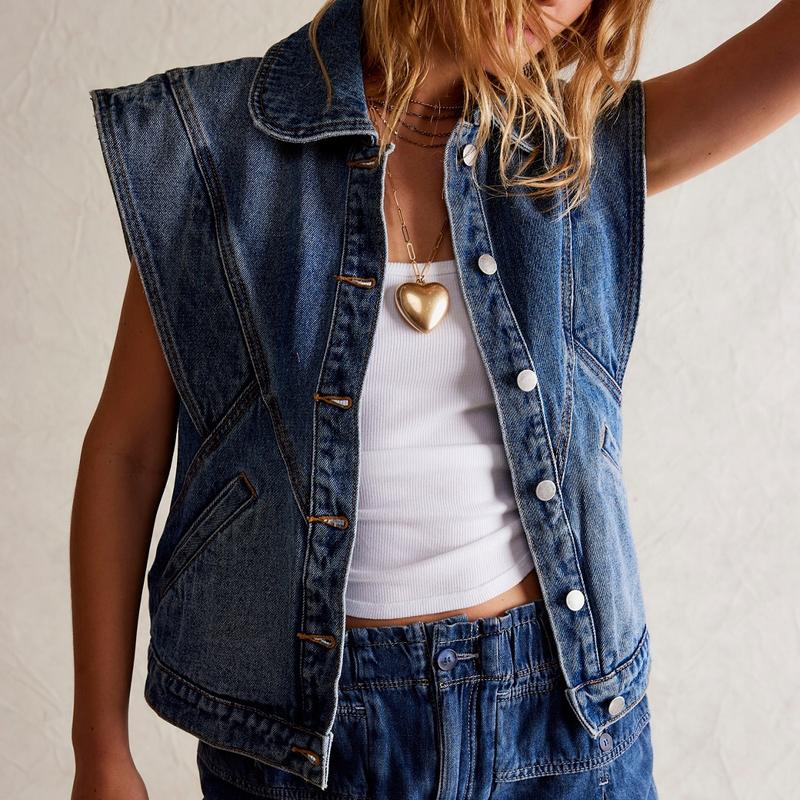 Mila Denim Vest