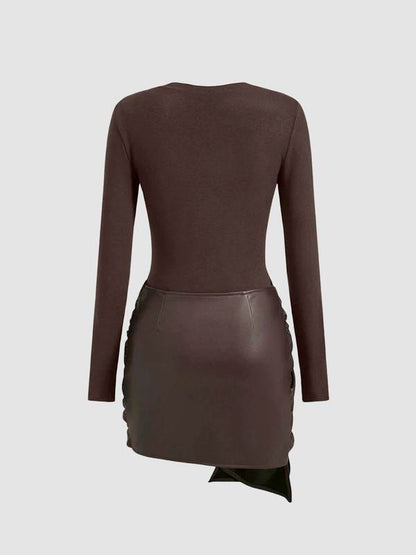 Patchwork Knot Side Dress
