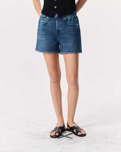 Denim Sweatshorts