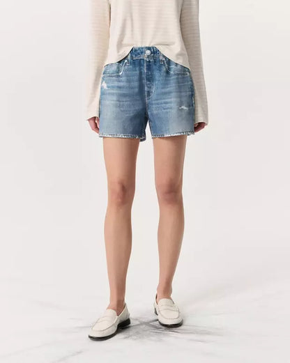 Denim Sweatshorts