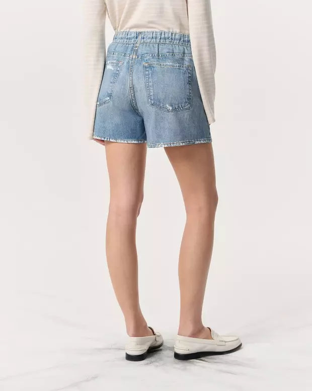 Denim Sweatshorts