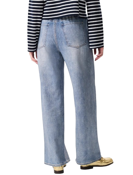Two-Stripe Sweatpant Jeans
