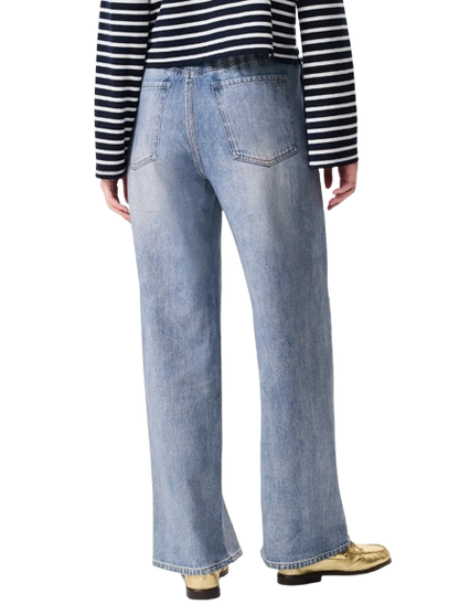 Two-Stripe Sweatpant Jeans