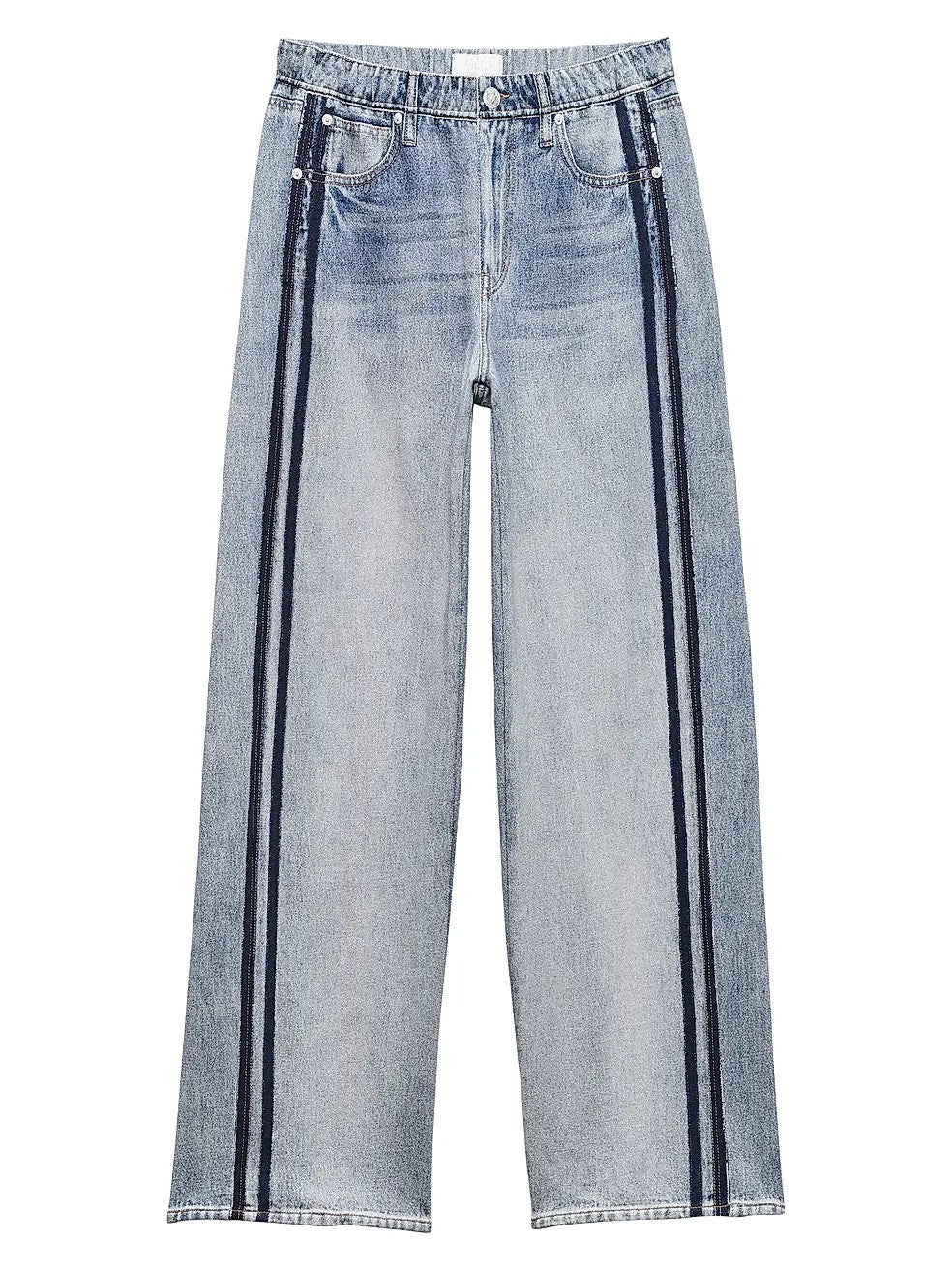Two-Stripe Sweatpant Jeans