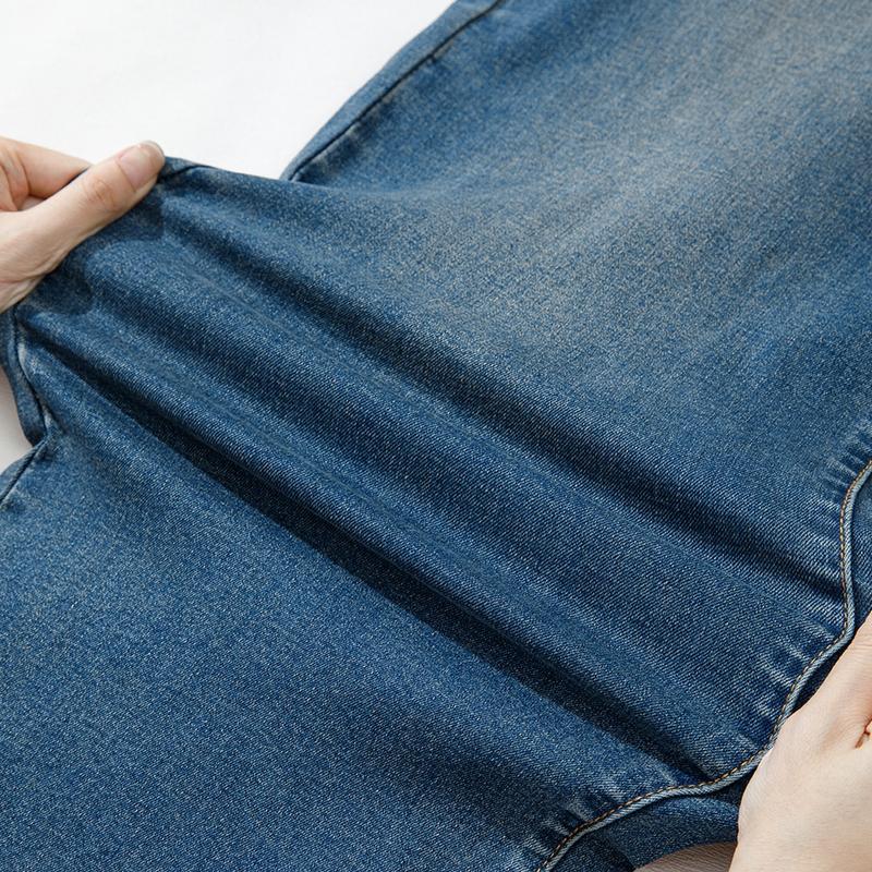 Cropped Wide Leg Jeans