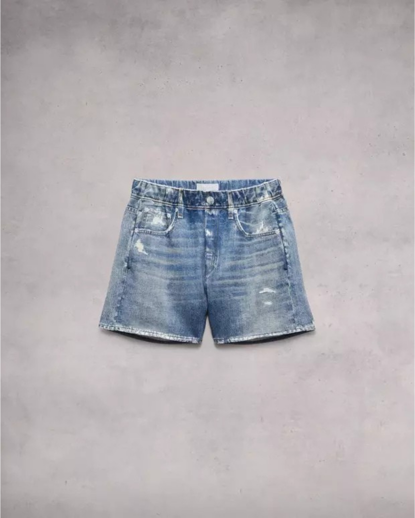 Denim Sweatshorts